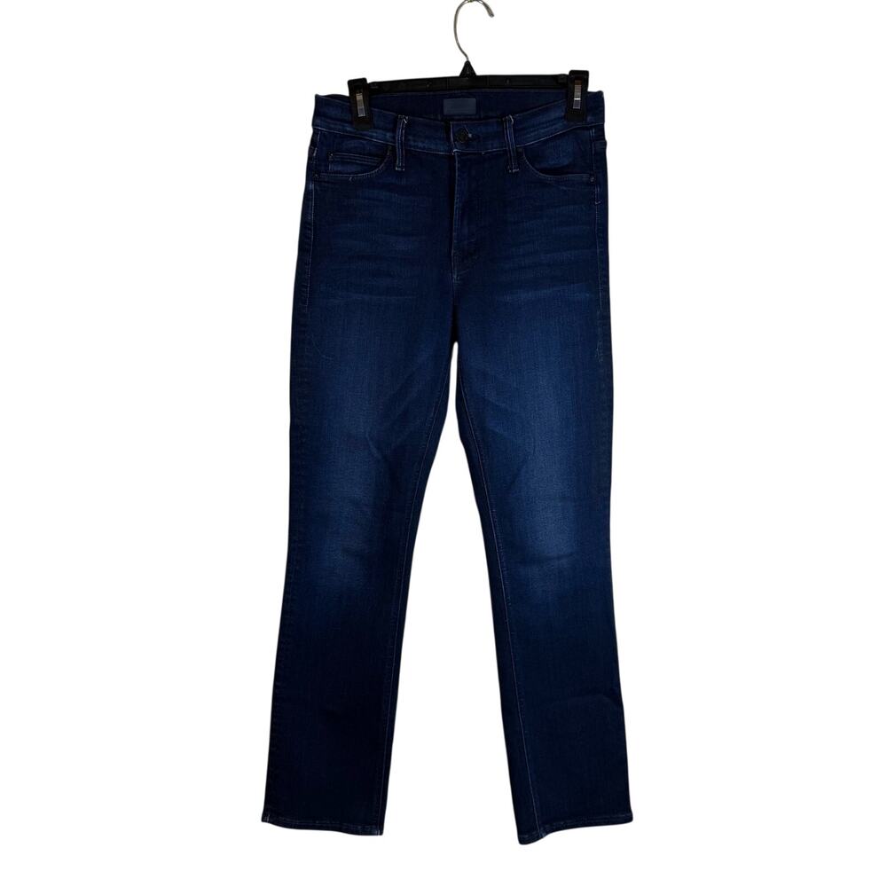 Mother Mid- Rise Dazzler Ankle Jeans In Now or Never Dark wash Size 28
